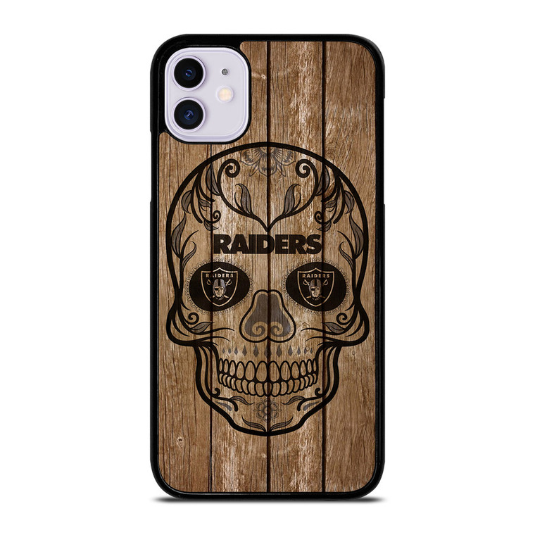 OAKLAND RAIDERS SKULL 4 iPhone 11 Case
