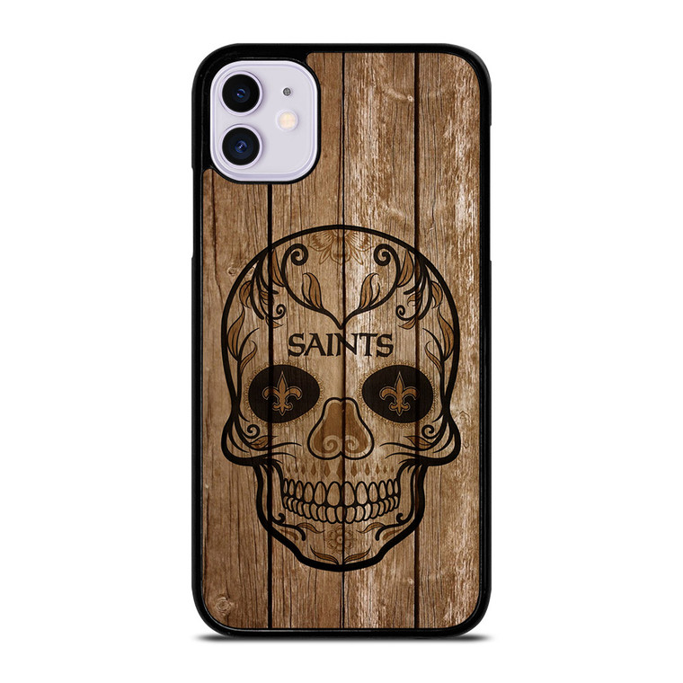 NEW ORLEANS SAINTS SKULL 2 iPhone 11 Case