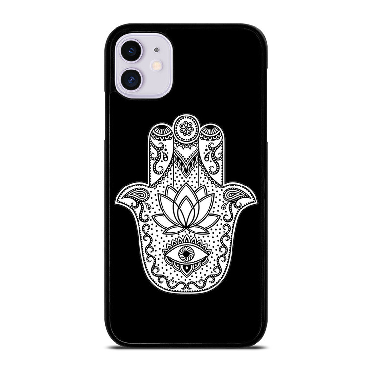 HAMSA EVIL EYE HAND 3 iPhone 11 Case