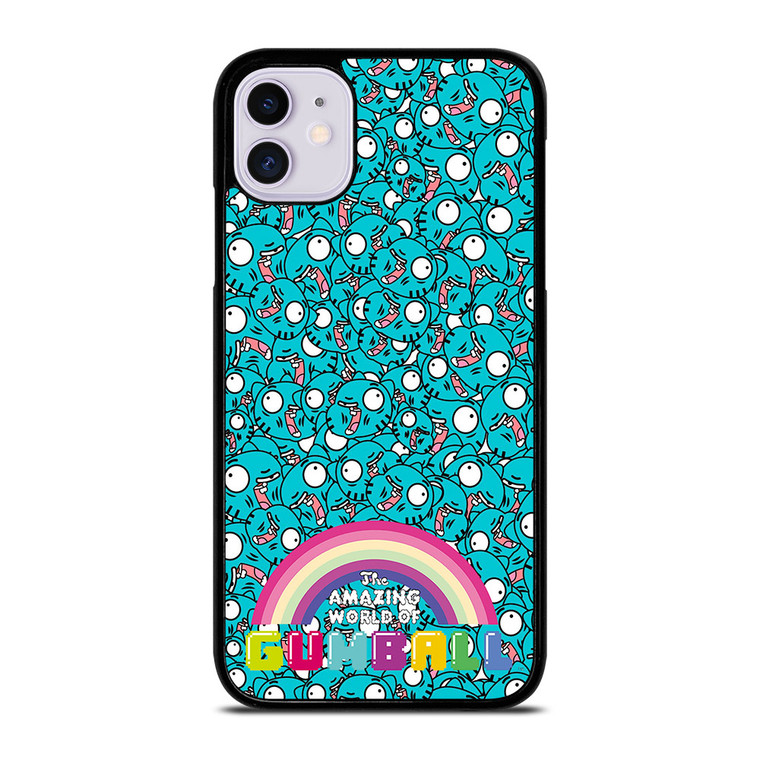 GUMBALL AMAZING WOLRD PATTERN iPhone 11 Case
