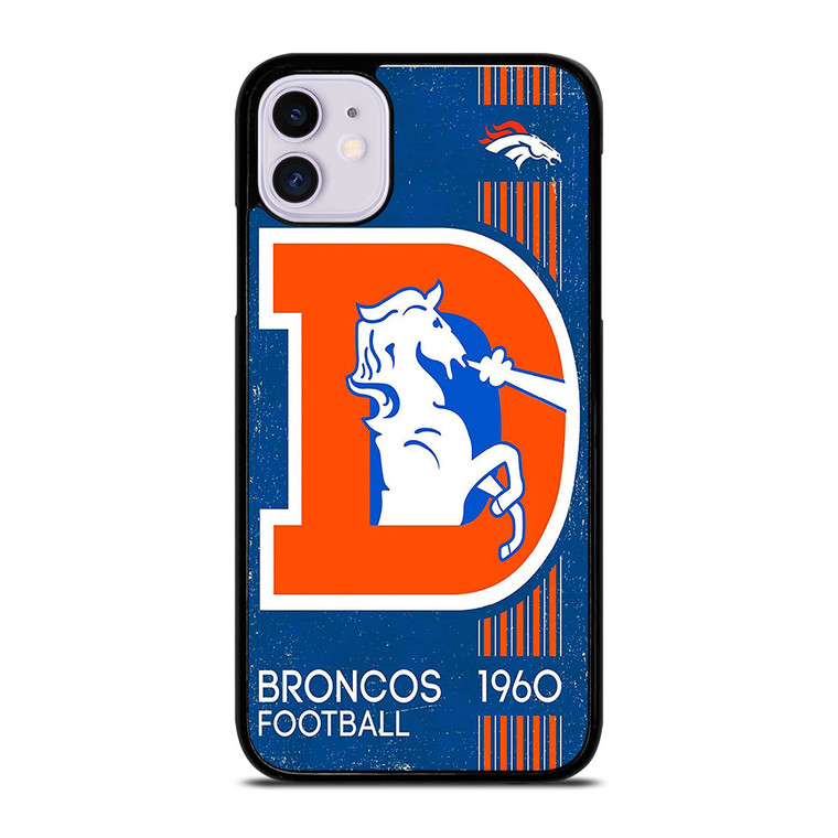 DENVER BRONCOS RETRO LOGO iPhone 11 Case