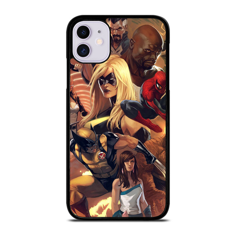 AVENGERS COMICS MARVEL iPhone 11 Case