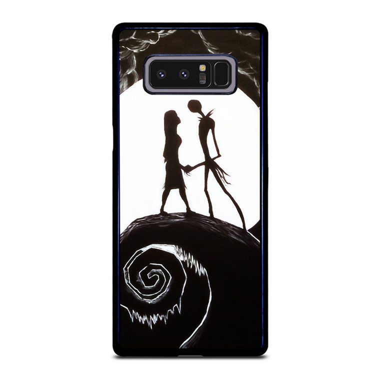 NIGHTMARE BEFORE CHRISTMAS JACK AND SALLY 2 Samsung Galaxy Note 8 Case