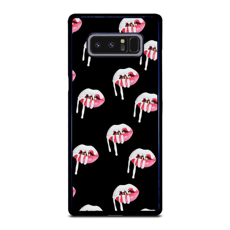 KYLIE LIPS COLLAGE Samsung Galaxy Note 8 Case