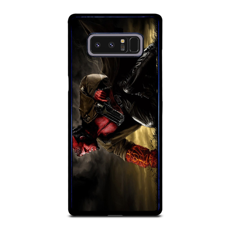 HELL BOY WITH A SHOTGUN Samsung Galaxy Note 8 Case HELL BOY WITH A SHOTGUN Samsung Galaxy Note 8 Case