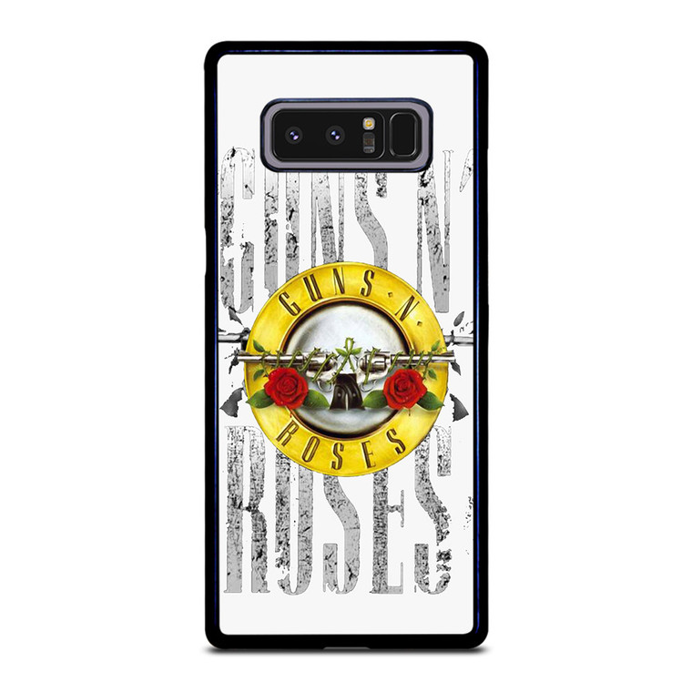 GUN AND ROSES LOGO 3 Samsung Galaxy Note 8 Case