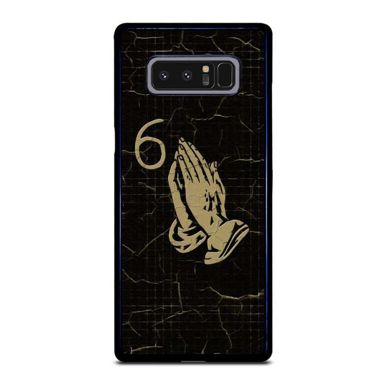 DRAKE PRAYING HANDS Samsung Galaxy Note 8 Case