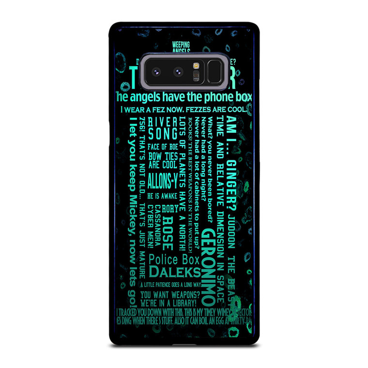 DOCTOR WHO TARDIS Samsung Galaxy Note 8 Case