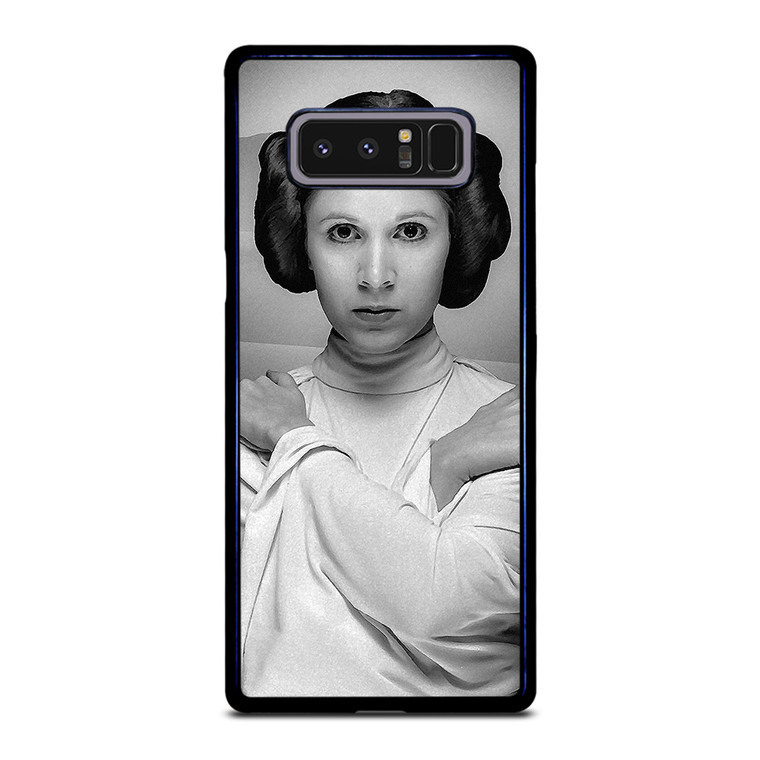 CARRIE FISHER PRINCESS LEIA STAR WARS Samsung Galaxy Note 8 Case CARRIE FISHER PRINCESS LEIA STAR WARS Samsung Galaxy Note 8 Case