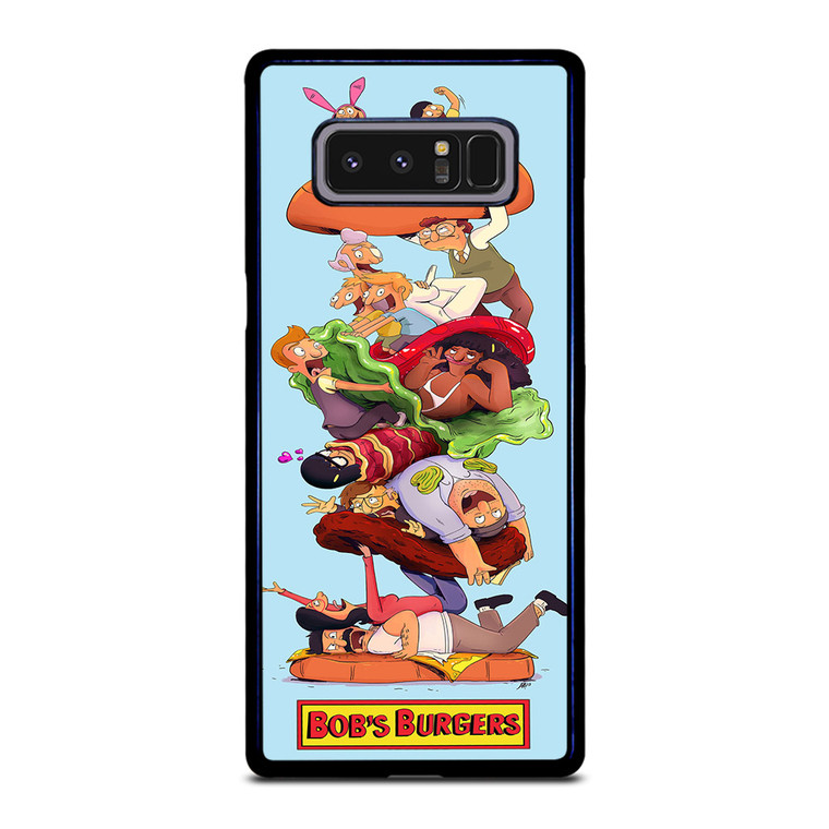 BOBS BURGERS FAMILY Samsung Galaxy Note 8 Case BOBS BURGERS FAMILY Samsung Galaxy Note 8 Case