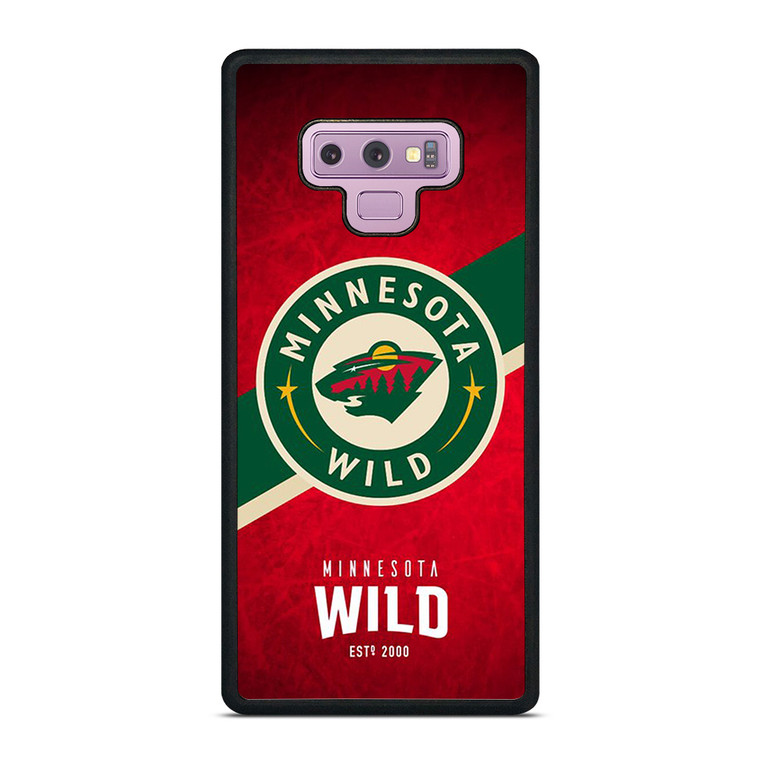 MINNESOTA WILD LOGO 2 Samsung Galaxy Note 9 Case