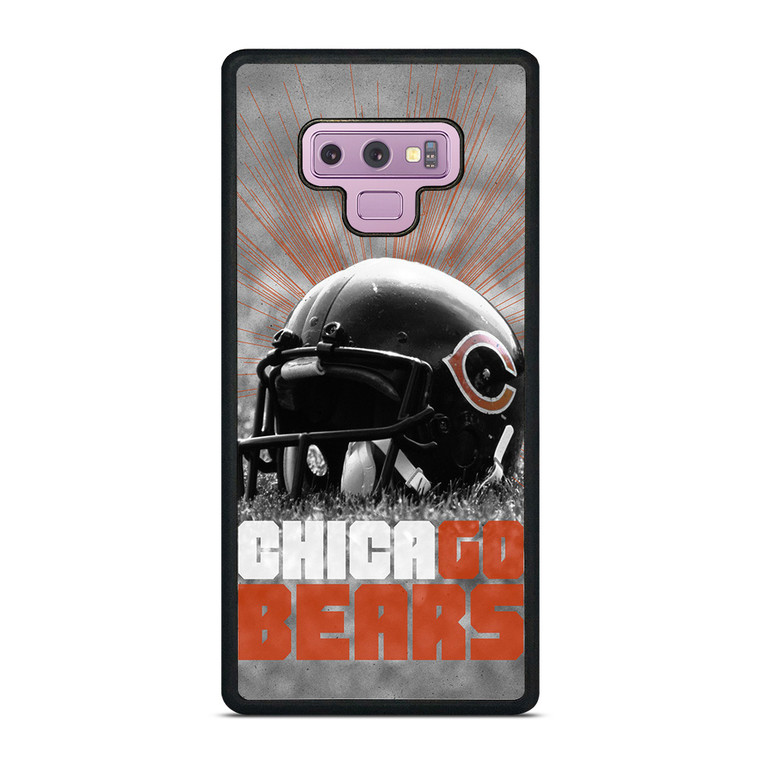 CHICAGO BEARS HELMET 2 Samsung Galaxy Note 9 Case