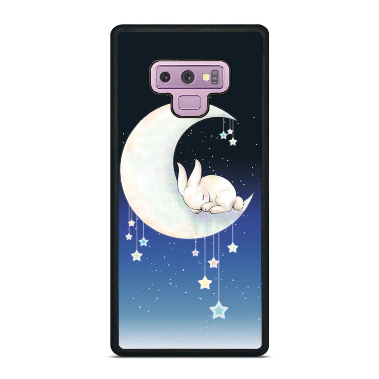 MOON BUNNY SLEEPING Samsung Galaxy Note 9 Case
