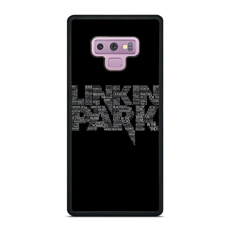 LINKIN PARK DARK LOGO Samsung Galaxy Note 9 Case