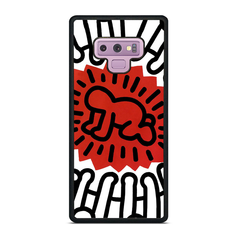 KEITH HARING 3 Samsung Galaxy Note 9 Case