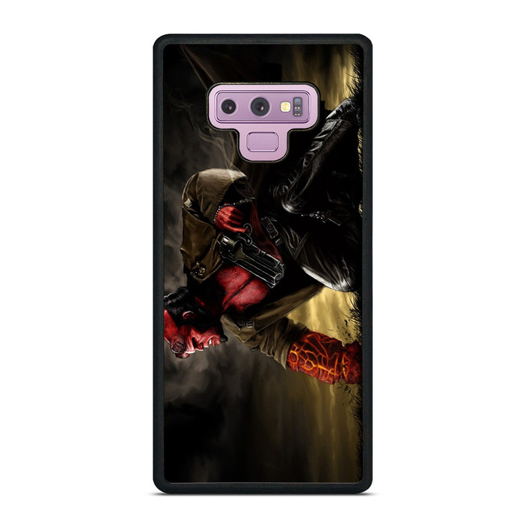 HELL BOY WITH A SHOTGUN Samsung Galaxy Note 9 Case HELL BOY WITH A SHOTGUN Samsung Galaxy Note 9 Case