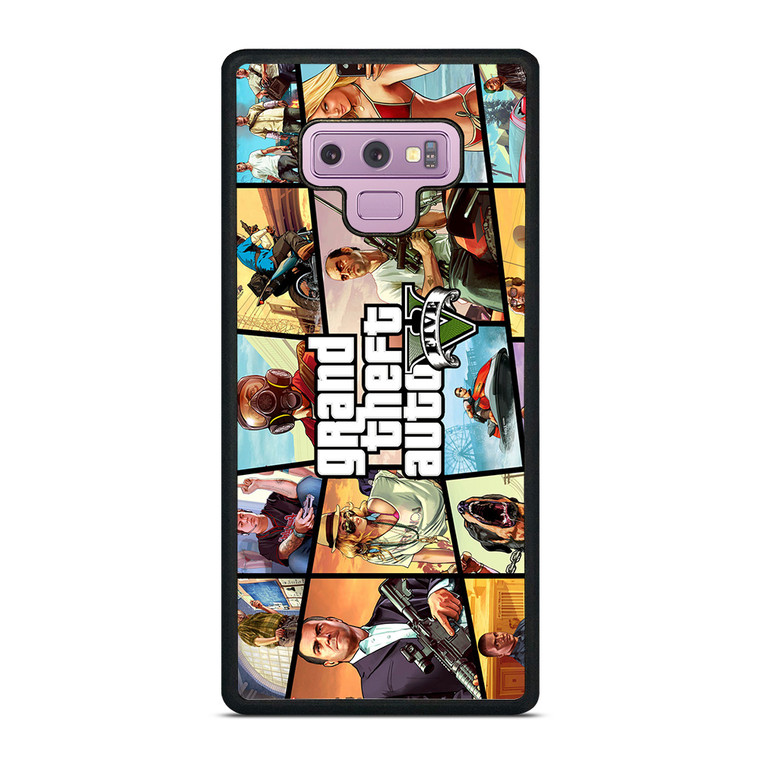 GTA 5 GRAND THEFT AUTO 3 Samsung Galaxy Note 9 Case