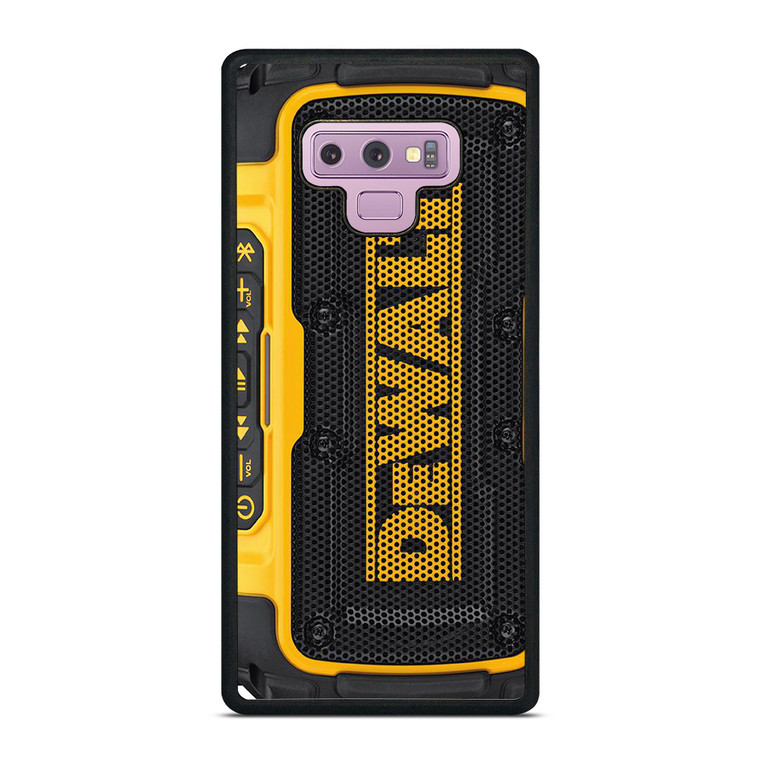 DEWALT SPEAKER WALLPAPER Samsung Galaxy Note 9 Case DEWALT SPEAKER WALLPAPER Samsung Galaxy Note 9 Case
