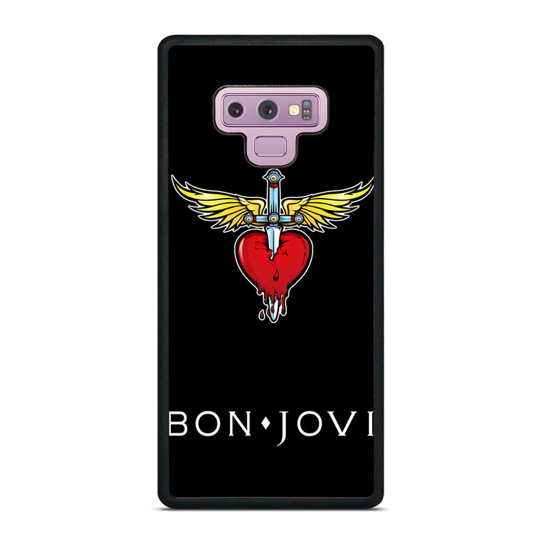 BON JOVI LOGO Samsung Galaxy Note 9 Case BON JOVI LOGO Samsung Galaxy Note 9 Case