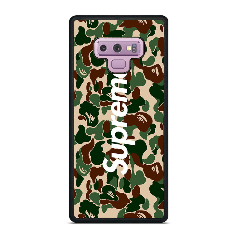 BAPE CAMO SUPREME Samsung Galaxy Note 9 Case BAPE CAMO SUPREME Samsung Galaxy Note 9 Case
