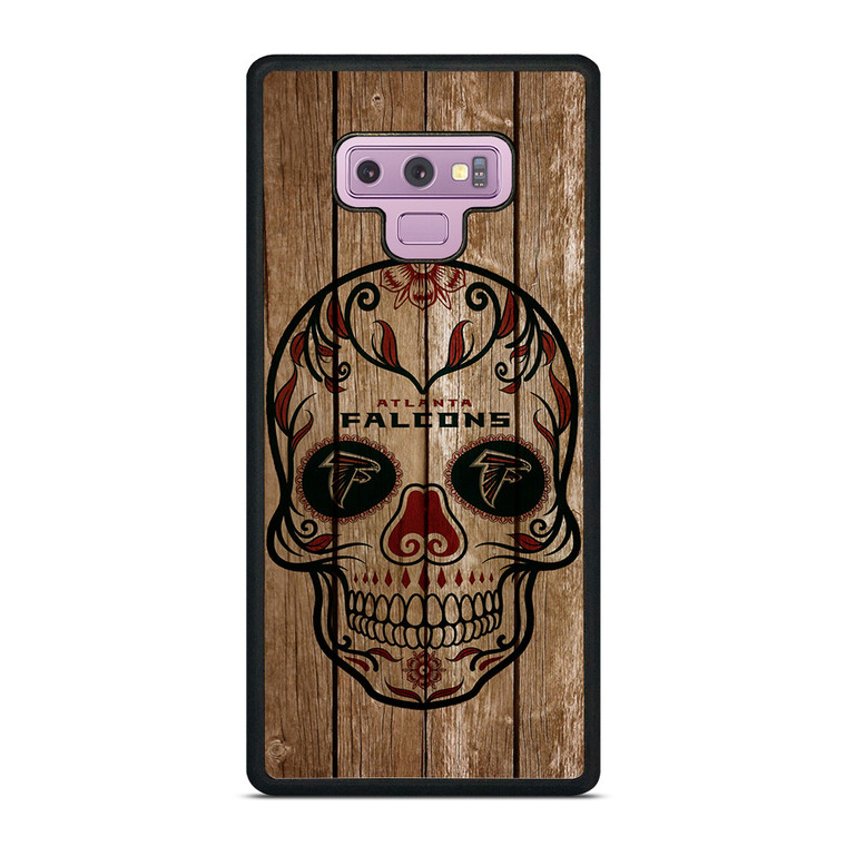 ATLANTA FALCONS SKULL Samsung Galaxy Note 9 Case