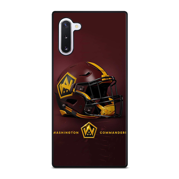 WASHINGTON COMMANDERS HELMET Samsung Galaxy Note 10 Case