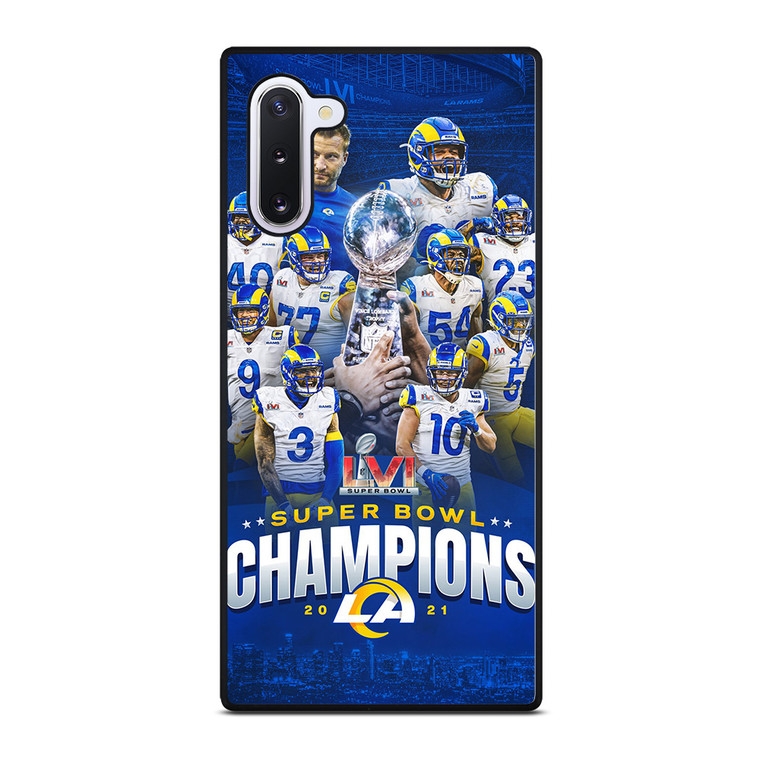 LOS ANGELES RAMS CHAMPIONS Samsung Galaxy Note 10 Case