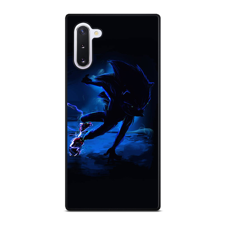 SONIC HEDGEHOG SILHOUETTE Samsung Galaxy Note 10 Case
