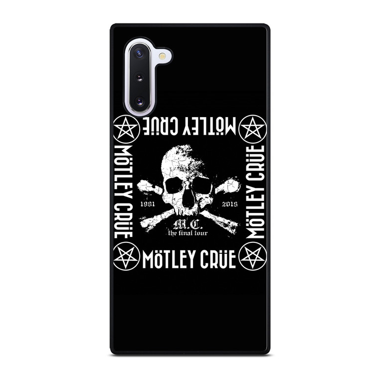 MOTLEY CRUE THE FINAL TOUR Samsung Galaxy Note 10 Case
