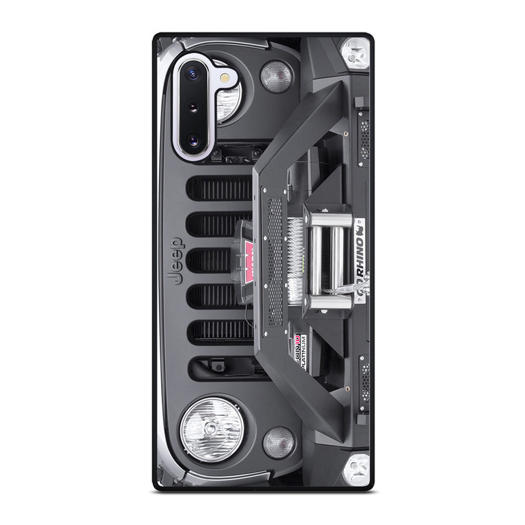 JEEP WRANGLER BLACK Samsung Galaxy Note 10 Case