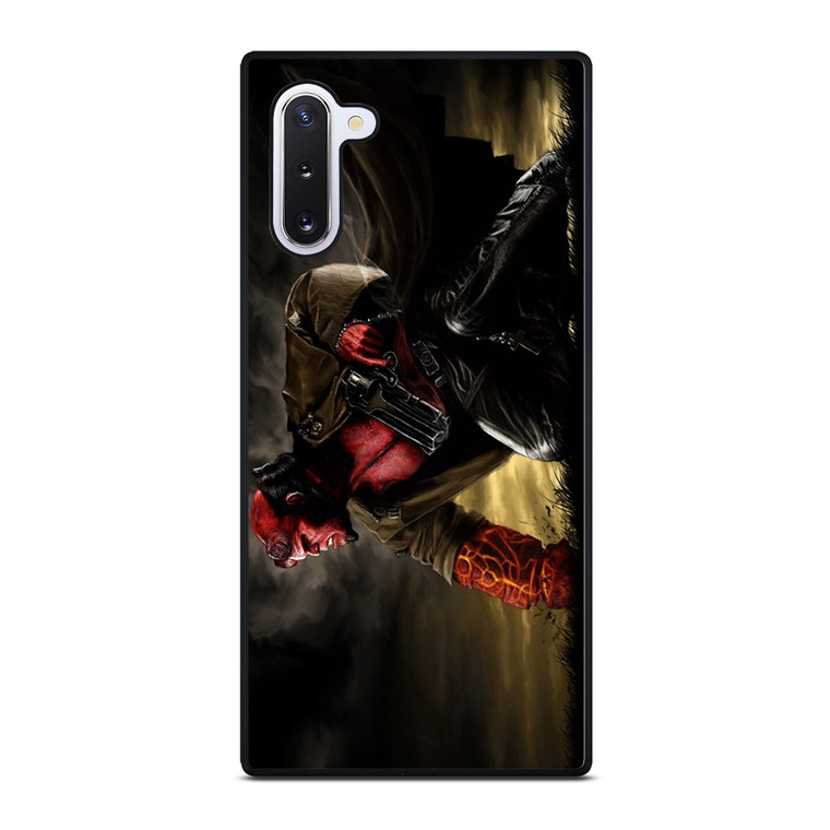 HELL BOY WITH A SHOTGUN Samsung Galaxy Note 10 Case HELL BOY WITH A SHOTGUN Samsung Galaxy Note 10 Case