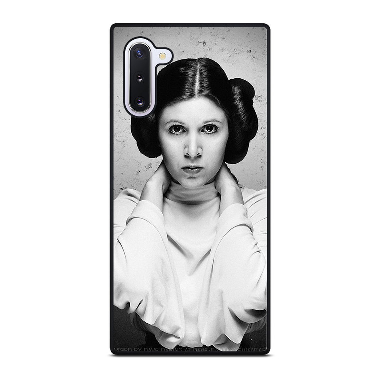 CARRIE FISHER PRINCESS LEIA STAR WARS 2 Samsung Galaxy Note 10 Case CARRIE FISHER PRINCESS LEIA STAR WARS 2 Samsung Galaxy Note 10 Case