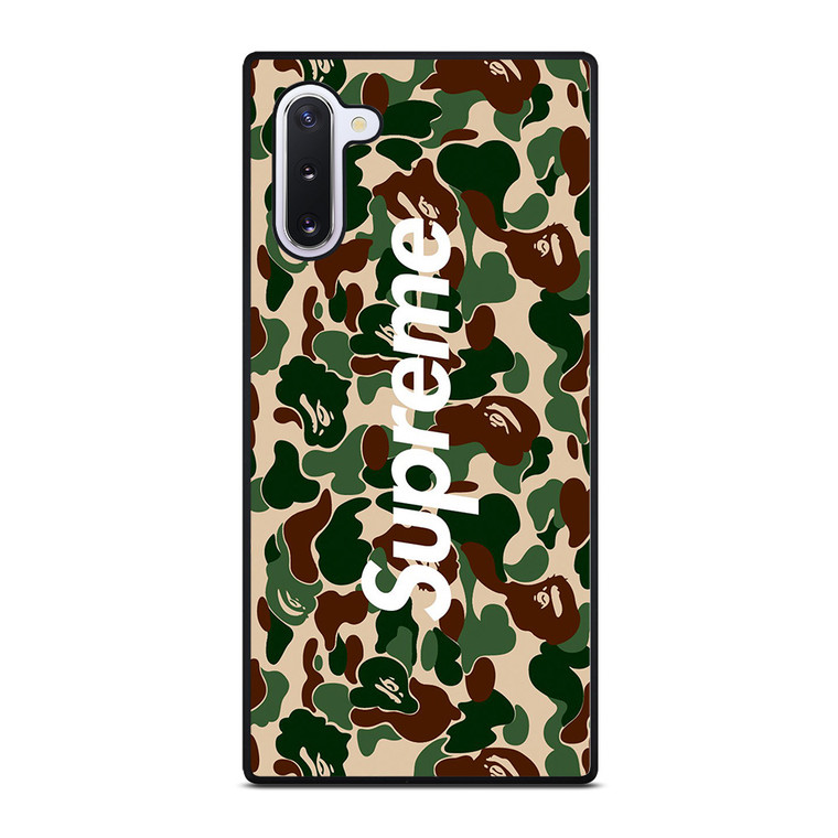 BAPE CAMO SUPREME Samsung Galaxy Note 10 Case BAPE CAMO SUPREME Samsung Galaxy Note 10 Case