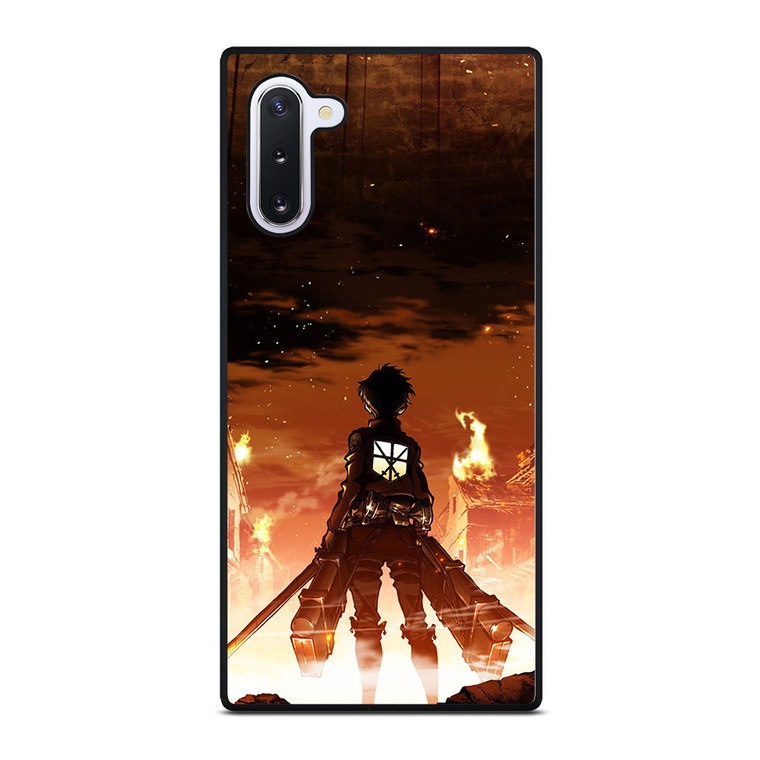 ATTACK ON TITAN EREN YEAGER 2 Samsung Galaxy Note 10 Case ATTACK ON TITAN EREN YEAGER 2 Samsung Galaxy Note 10 Case