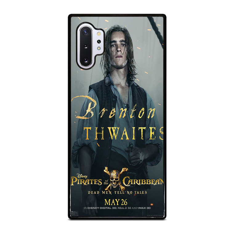 PIRATES OF THE CARIBBEAN BRENTON THWAITES Samsung Galaxy Note 10 Plus Case