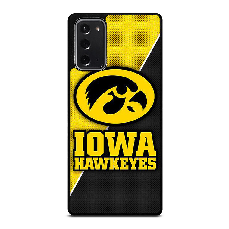 IOWA HAWKEYES 4 Samsung Galaxy Note 20 Case