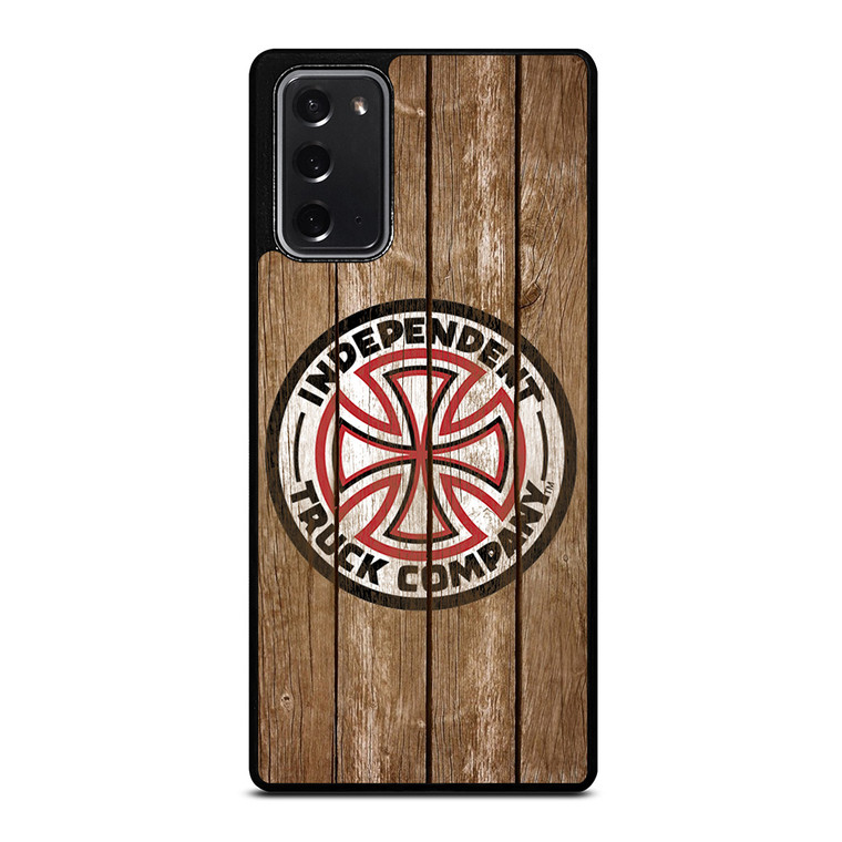 INDEPENDENT TRUCK LOGO WOODEN Samsung Galaxy Note 20 Case