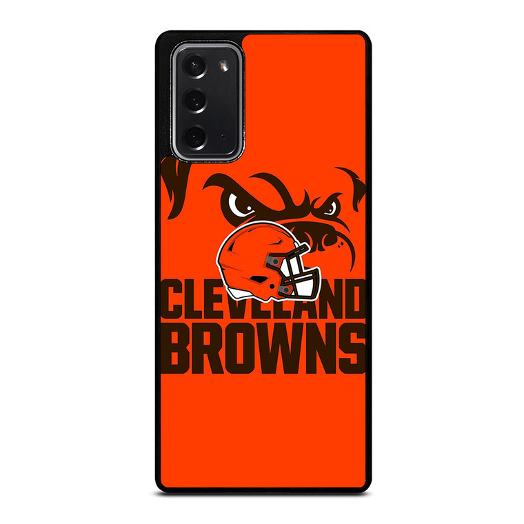 CLEVELAND BROWNS LOGO 2 Samsung Galaxy Note 20 Case CLEVELAND BROWNS LOGO 2 Samsung Galaxy Note 20 Case