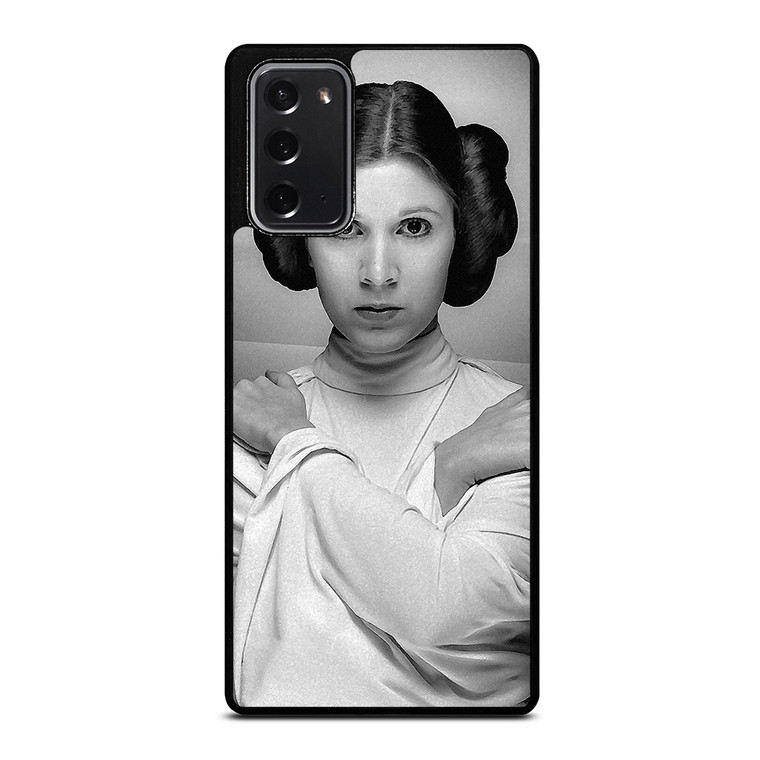CARRIE FISHER PRINCESS LEIA STAR WARS Samsung Galaxy Note 20 Case CARRIE FISHER PRINCESS LEIA STAR WARS Samsung Galaxy Note 20 Case