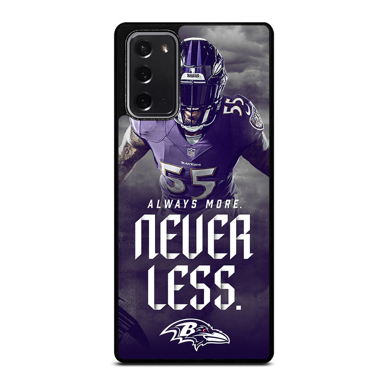 BALTIMORE RAVENS Samsung Galaxy Note 20 Case BALTIMORE RAVENS Samsung Galaxy Note 20 Case