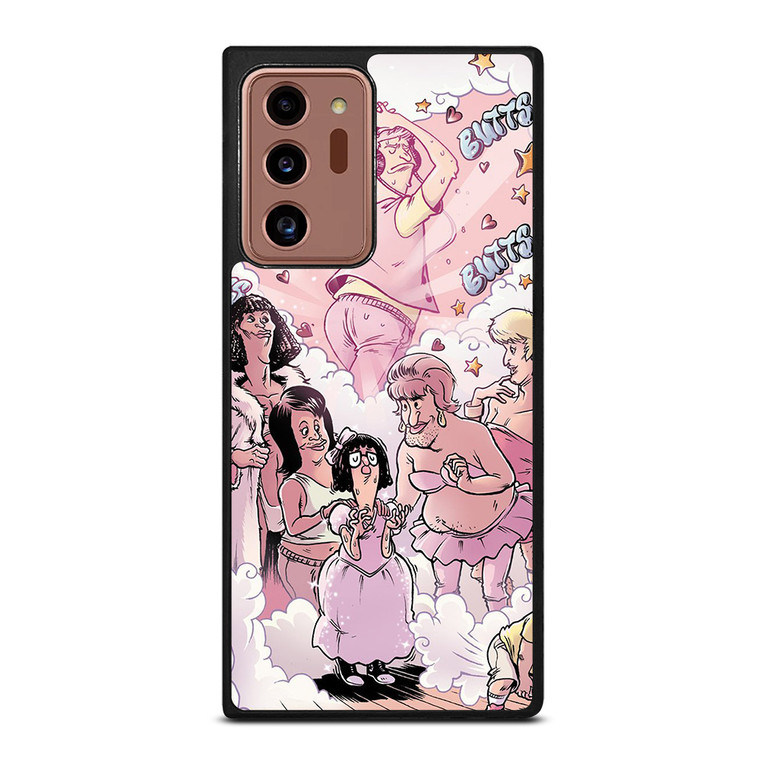 GROUP OF BOBS BURGERS Samsung Galaxy Note 20 Ultra Case GROUP OF BOBS BURGERS Samsung Galaxy Note 20 Ultra Case