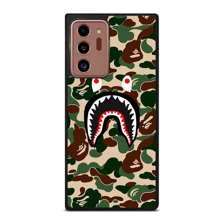 BAPE SHARK FACE CAMO Samsung Galaxy Note 20 Ultra Case BAPE SHARK FACE CAMO Samsung Galaxy Note 20 Ultra Case