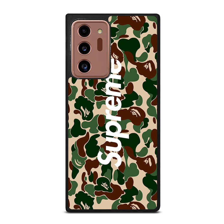 BAPE CAMO SUPREME Samsung Galaxy Note 20 Ultra Case BAPE CAMO SUPREME Samsung Galaxy Note 20 Ultra Case