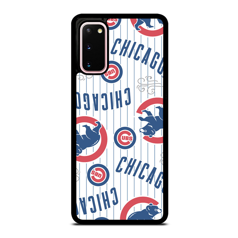 CHICAGO CUBS PATTERN Samsung Galaxy S20 Case