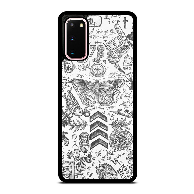 ONE DIRECTION TATTOOS Samsung Galaxy S20 Case