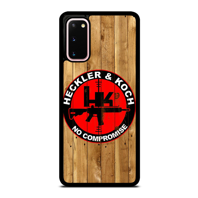 HECKLER AND KOCH LOGO WOODEN Samsung Galaxy S20 Case