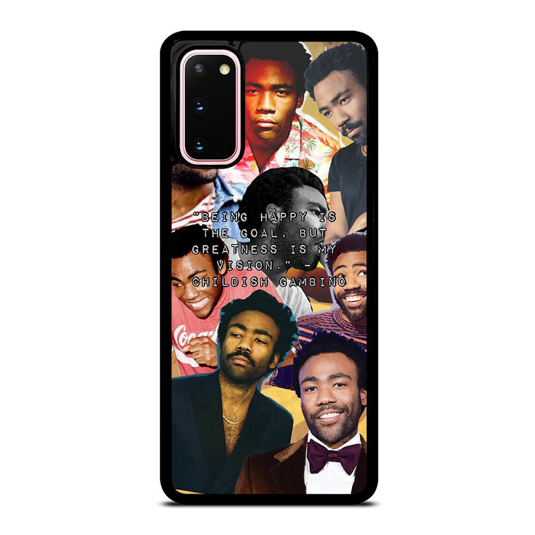 CHILDISH GAMBINO QUOTE Samsung Galaxy S20 Case