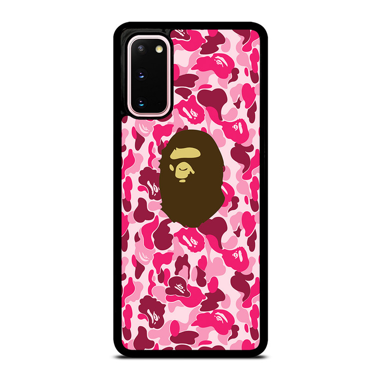 CAMO BAPE LOGO 2 Samsung Galaxy S20 Case