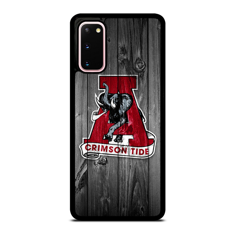 ALABAMA CRIMSON TIDE WOODEN Samsung Galaxy S20 Case
