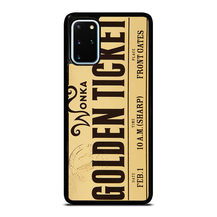 WILLY WONKA GOLDEN TICKET CHOCOLATE BAR Samsung Galaxy S20 Plus Case